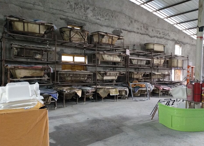 榴莲视频导航APP模具堆放